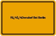 Grundbuchauszug Rï¿½Ï¿½Dersdorf Bei Berlin